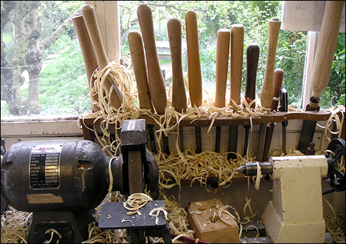 Martin Dudley woodturning